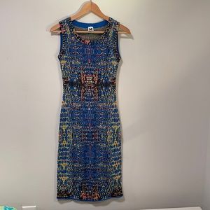 Missoni Blue and Yellow Tank Dress